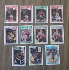 Lotto basket Fleer 1989-90 Lewis RC, Smith, Skiles, Cooper, Williams, Kersey +