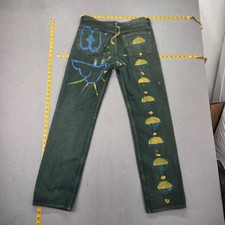 VTG Levis 501 Jeans Mens Green