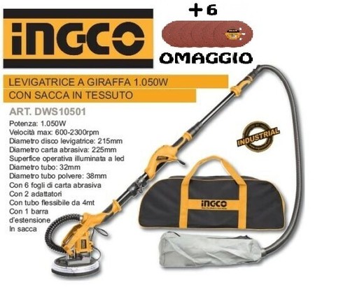 Levigatrice giraffa ingco - a, 'ingco