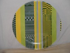Very Rare Unfinished Production Sample Wedgwood Paolozzi Geometric Plate Damaged
