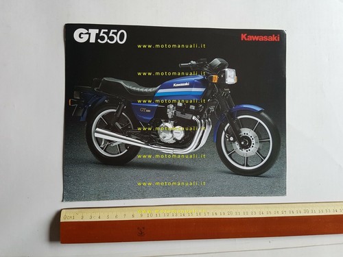 Kawasaki 550 1989 depliant - 550,
