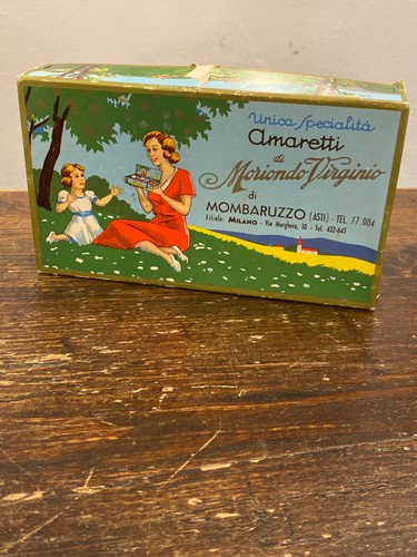 Scatola amaretti mombaruzzo - scatola,