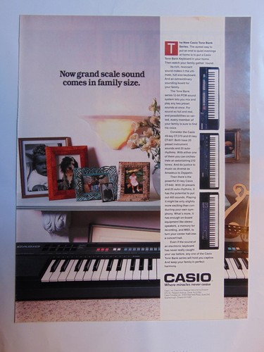 Tastiera serie casio tone bank - tastiera,