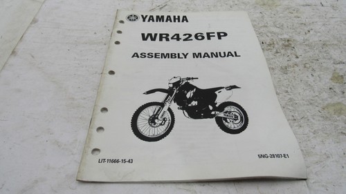 2002 yamaha wr426fp - yamaha,