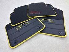 TAPPETINI ABARTH IN PELLE E