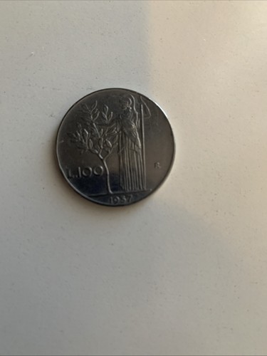 Moneta 100 lire - moneta,
