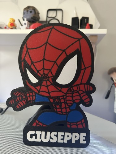 Lampada led spiderman - lampada,