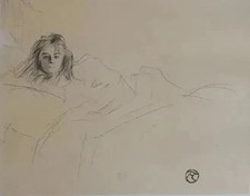 TOULOUSE-LAUTREC: Mademoiselle
