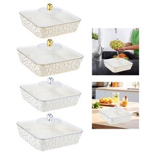 Servire vassoio con coperchio