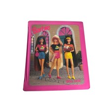 Barbie vintage 1994 porta bambola armadio scatola con quattro ganci