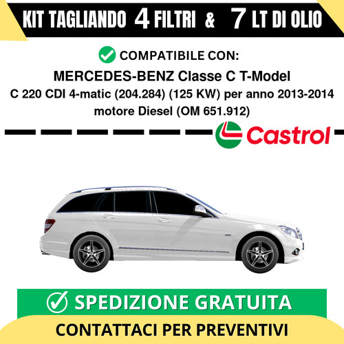 Tagliando per mercedes - tagliando,