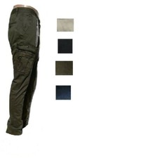 Pantalone Cargo Dsplay Elasticizzato primavera Estate Tasconi slim Fit 44/52