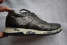 Dark Pewter Gray Leather
