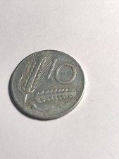 Moneta 10 Lire errore di conio