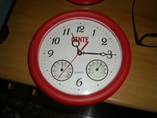 Orologio parete pubblicitario - parete,