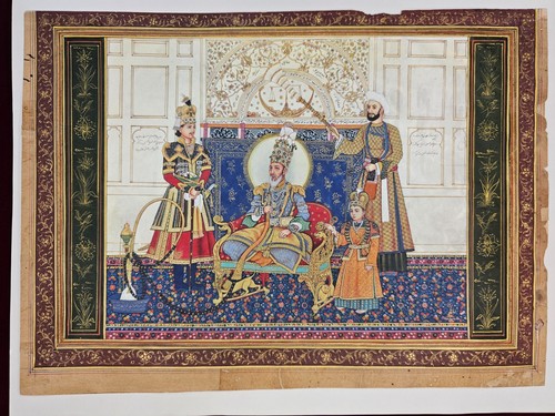 Quadro miniatura indiano