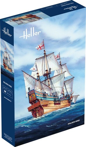 Bateau golden hind - golden, heller