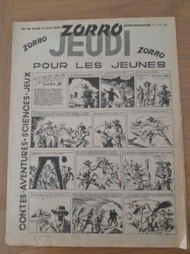 Rare zorro jeudi n - ,