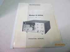 KENWOOD R 599 RICEVITORE MANUALE ORIGINALE
