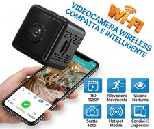 Mini Telecamera a Batteria