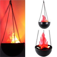 Lampada luce effetto fuoco fiamma finta scenografica lampade a sospensione
