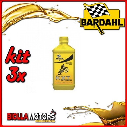 Kit litro olio bardahl kxt - 3x,