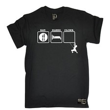 T-SHIRT EAT SLEEP CLIMB ONE