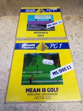 Lotto Pitstop II + Mean 18 Golf x Olivetti PC1.