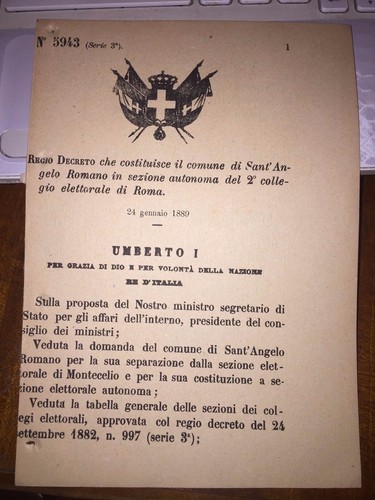 Regio decreto cost comune - regio,