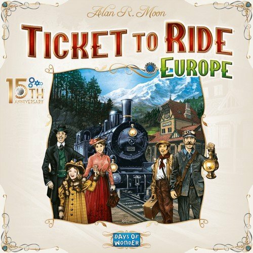 Ticket ride europa - europa, 15°