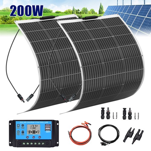 Kit pannello solare 2x100w - pannello,