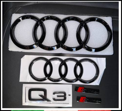Kit completo loghi audi - kit,