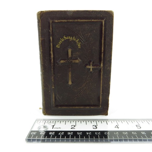 Antique french prayer book - french,