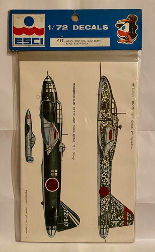 Esci decals aerei - esci, 1/72