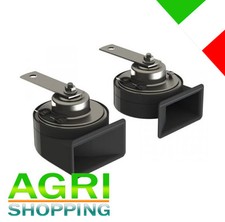 Trombe Elettromagnetiche Bitonali Coppia TM80/N 12V Cod.10008012 MARCO