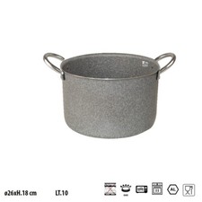 PENTOLA STONE LINE D.26xH.18