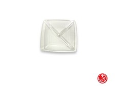 Vassoio tris in vetro