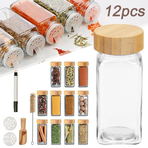 Set barattoli porta spezie - 12,