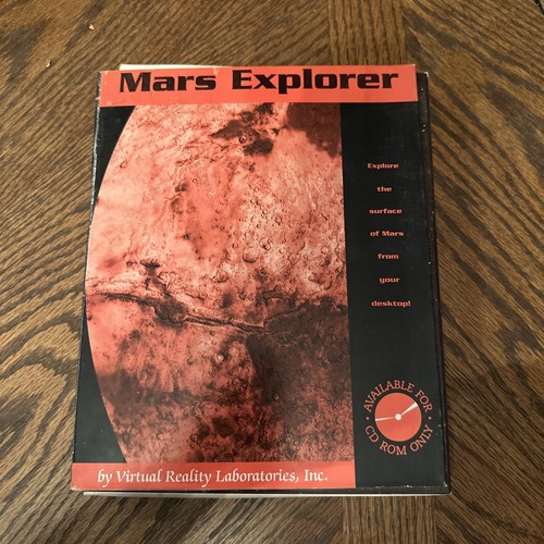 Gioco rom mars - cd-rom, explorer