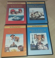 HERBIE LA SERIE DEL MAGGIOLINO COMPLETA 5 DVD E IL SUPER MAGGIOLINO SIGILLATO 