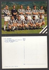 CC- CARTOLINA SPORT SQUADRA CALCIO JUVENTUS 1968/1969 HALLER CASTANO - CRT1883