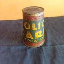 LATTA COPRITAPPO OLIO CARLI- DAMIGIANA GRANDE ANNI 40/50