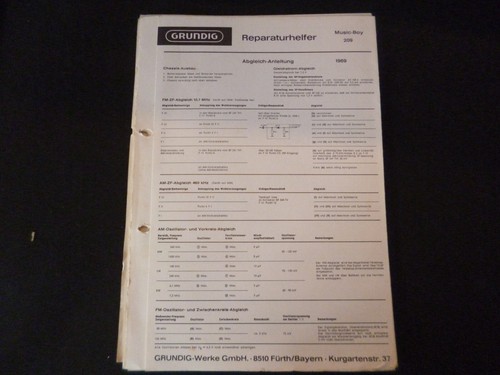 Manuale servizio originale - manuale,