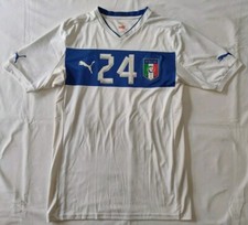 MAGLIA CALCIO ITALIA PUMA FOOTBALL SHIRT 2012/13 AWAY #24 NAZIONALE ITALIANA 