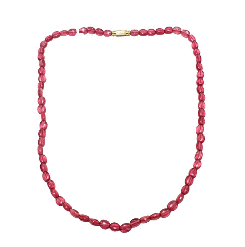 Collana mala perline pietra - perline,
