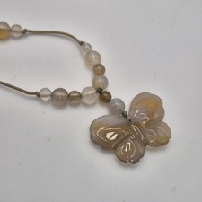 Collana di perle agata a forma