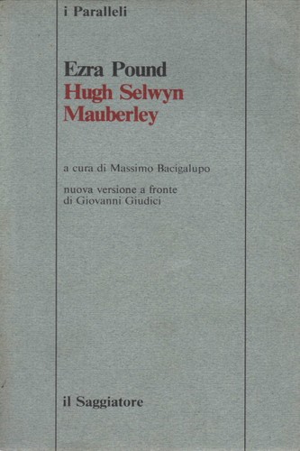 Hugh selwyn mauberley - mauberley,