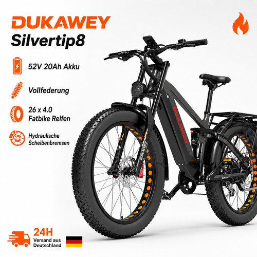 Dukawey silvertip8 26x4 - dukawey,