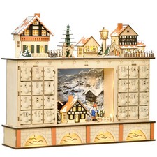 Homcom calendario dell avvento - homcom, dell'avvento