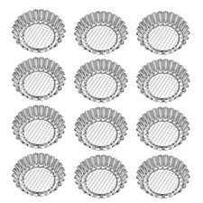  20 Pcs Formine Per Crostatine Stampi Di Crostate Uova Trinda Pane